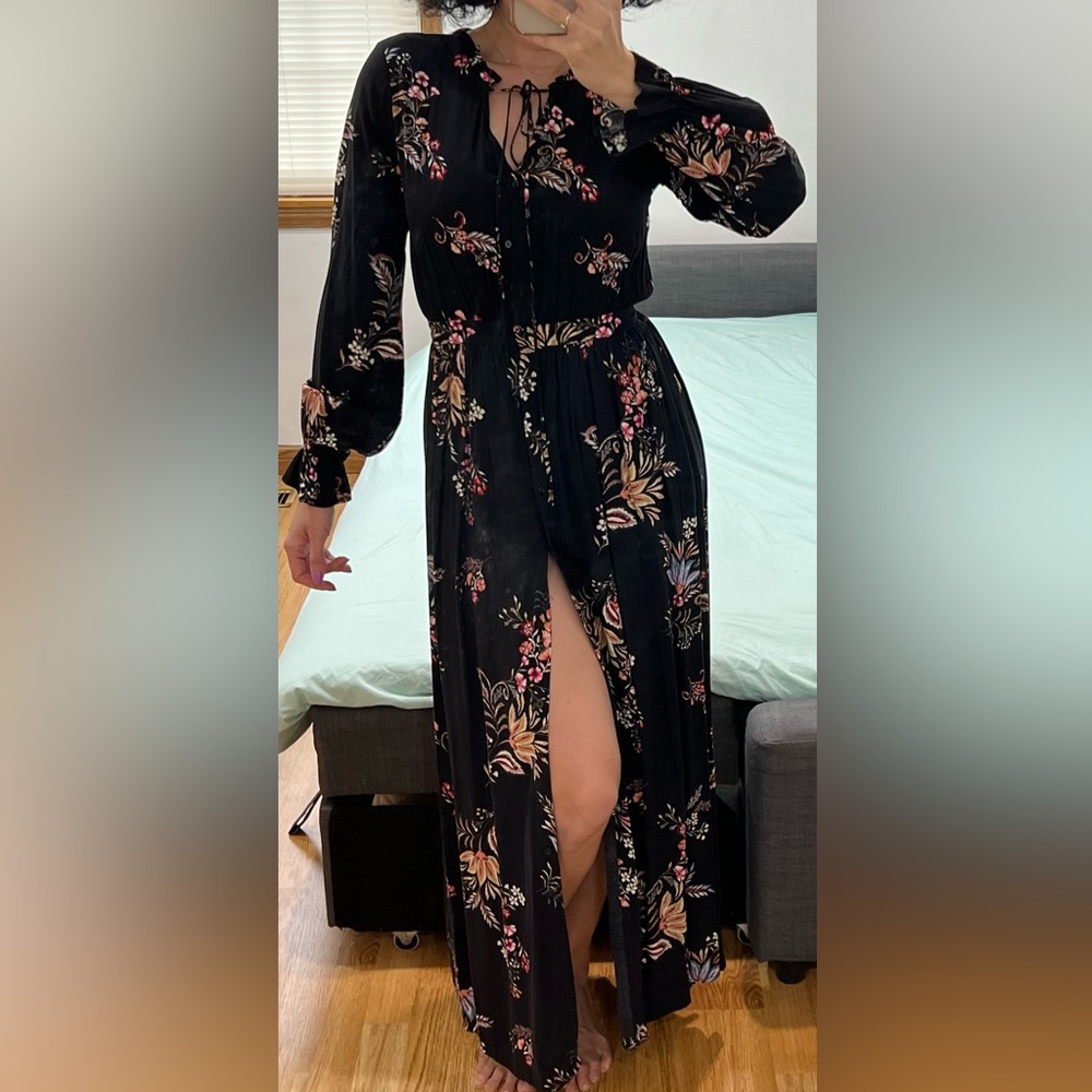 Floral long dress